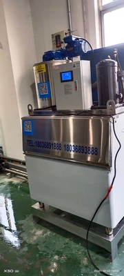Hohe Produktivität Flack-Speiseeiszubereitungs-Maschine 0.5ton große Flocken-Kühlbox