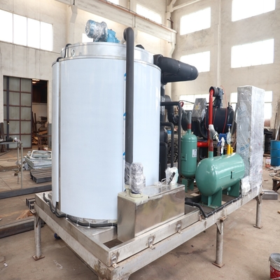Flocken-Hersteller-Maschine PLC-Steuerung des Verdampfungskühlungs-Eis-15tons/Day
