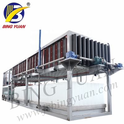 10 der 5000KG-Block-Kühlbox-Tonnen Maschinen-, containerisierte Block-Eis-Maschine