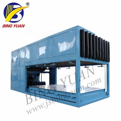 Block-Kühlbox-Maschine der Meeresfrüchte-20.9KW SS304 5T