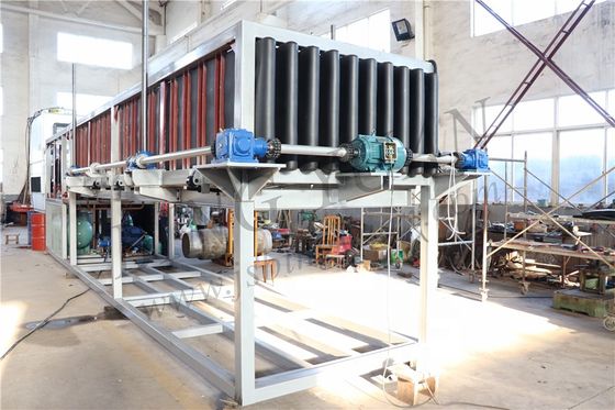 Block-Kühlbox-Maschine der Meeresfrüchte-20.9KW SS304 5T