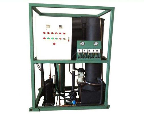 2 abgekühlte Eis-Maschine der Tonnen-22mm Luft, automatische Speiseeiszubereitungs-Maschine
