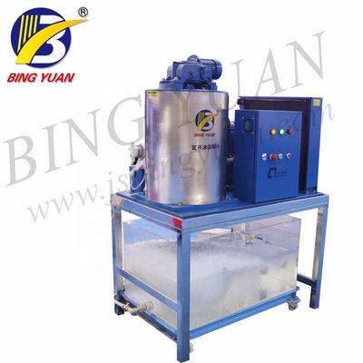 Kleinkapazitätsflockenkühlbox, Flocken-Eismaschine der Produktion 0.8T/Day