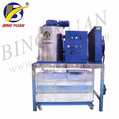 Vollautomatische Flocken-Kühlbox-Maschine 9T 90KW, Salzwasser-Flocken-Eis-Maschine