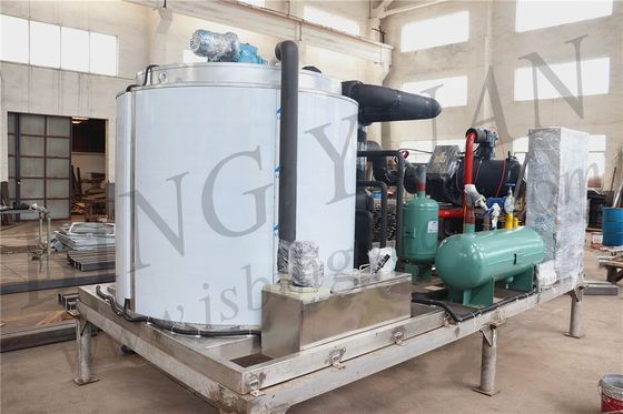 Edelstahl 34.31KW 2200KG 10 Tonnen Schnee-Kühlbox-