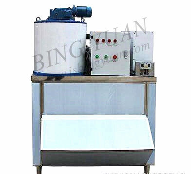 Flocken-Kühlbox-Maschine 2.8KW 800KG industrielle, kleine Flocken-Eis-Maschine