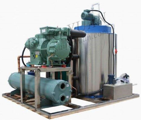 Flocken-Kühlbox-Maschine 2.8KW 800KG industrielle, kleine Flocken-Eis-Maschine