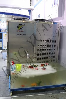 220 Volt 1 Ton Slurry Ice Machine, automatische Speiseeiszubereitungs-Maschine