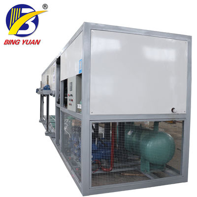 0.5T 220 Block-Kühlbox-Maschine des Volt-50KG, Salzwasser-Eis-Block-Maschine