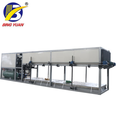 0.5T 220 Block-Kühlbox-Maschine des Volt-50KG, Salzwasser-Eis-Block-Maschine