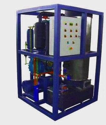 Eis-Rohr-Hersteller-Maschine R404A 4.5KW 220 Volt-1TPD