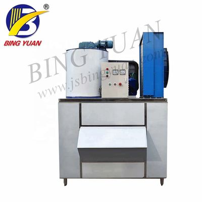 Flocken-Kühlbox-Maschine der Meeresfrüchte-2.7KW SS304, industrielle Kühlbox-Maschine